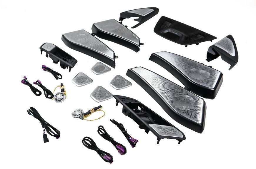Комплект сіток з підсвічуванням Bowers & Wilkins на BMW X6 G06 g06 фото