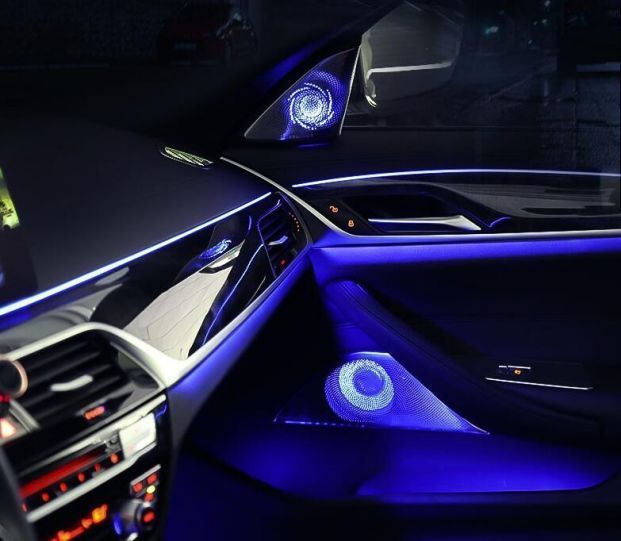 Комплект сіток з підсвічуванням Bowers & Wilkins на BMW G30 / M5 F90 g30 фото