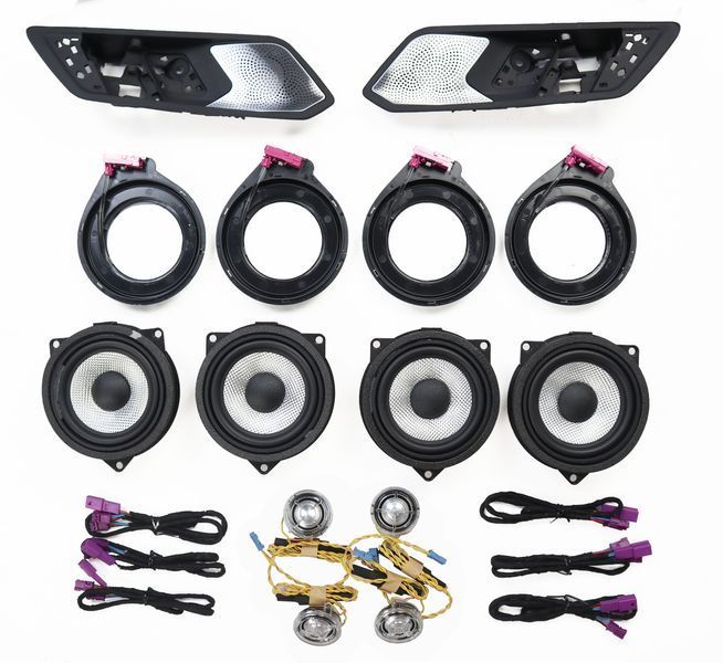 Комплект сіток з підсвічуванням Bowers & Wilkins на BMW G20 / G21 g20 фото