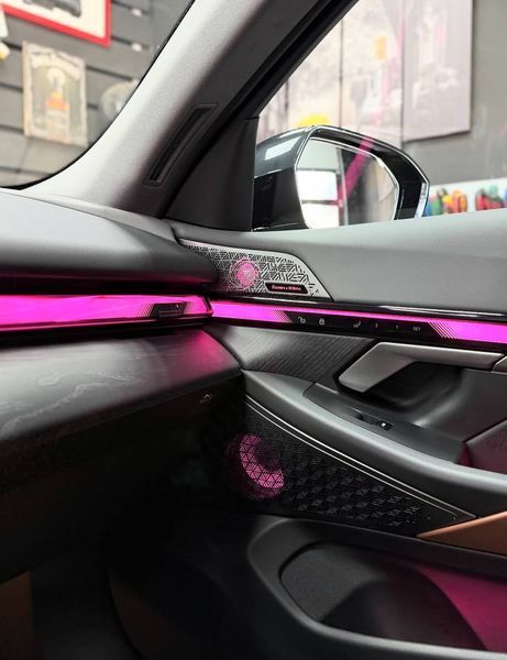 Комплект сіток з підсвічуванням Bowers & Wilkins на BMW G60 g60 фото
