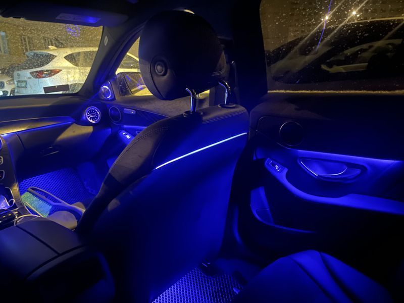 Підсвітка спинок сидінь Mercedes GLC X253 (2015-2022) Ambient light seatlightx253 фото