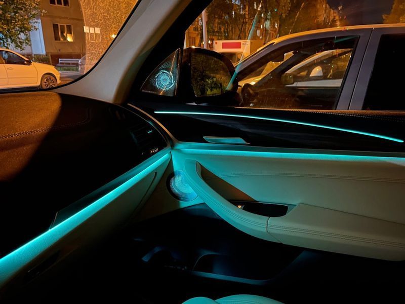 Комплект сіток з підсвічуванням Bowers & Wilkins на BMW X3 G01  g01 фото